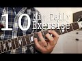 Practice this everyday to play better - daily guitar practice routine