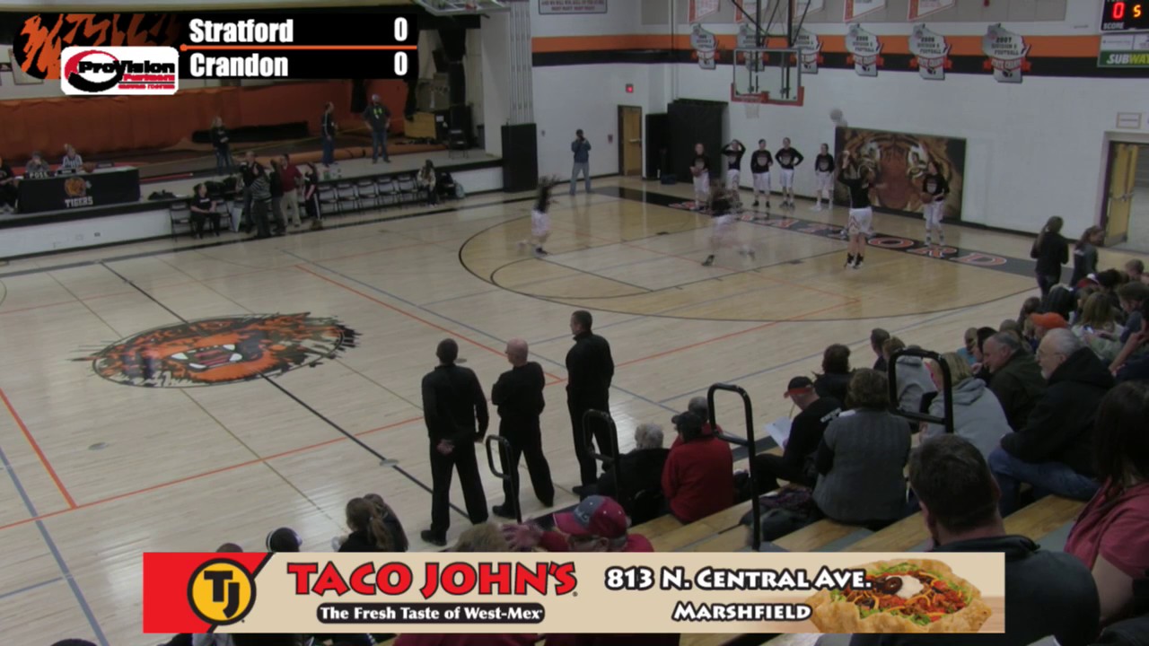 Stratford Girls Basketball vs Crandon YouTube