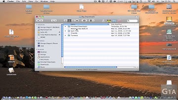 Mac OS X : Basics : How to make shortcuts for documents, folders and apps