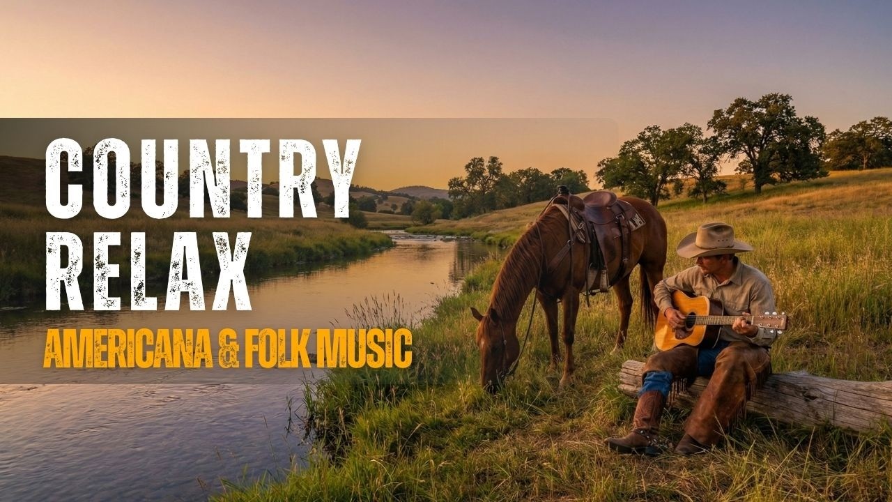 【Relax Country 33】Soulful Calm Folk Americana – for Work / Focus ...
