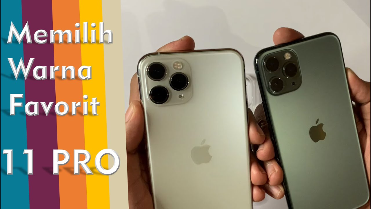 iPhone 11 PRO Colour Comparison Bahasa Indonesia | MEMILIH WARNA