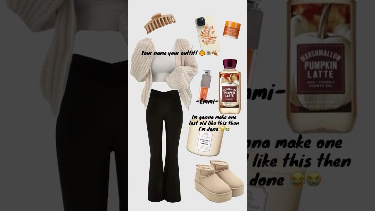 Your Name Outfit Music Preppy Aestheticoutfit Fall