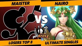 LMBM SSBU - Maister (Mr. Game & Watch) Vs. NRG | Nairo (Palutena) SSBU Singles Losers Top 8