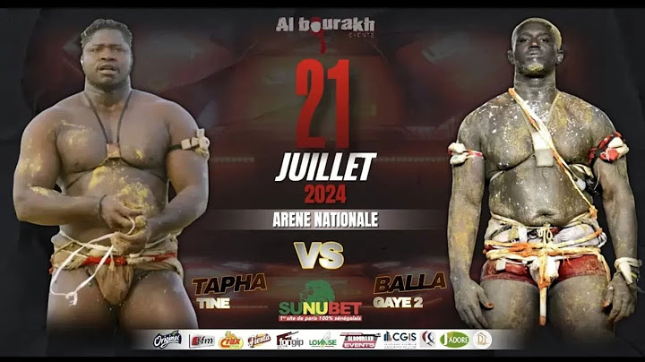 🛑DIRECT| : Arène nationale combat Balla vs Tapha Tine 21 Juillet 2024