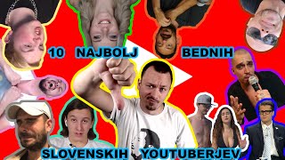 10 najbolj BEDNIH slovenskih youtuberjev