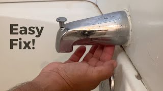 How to Replace a bathtub spout