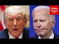 BREAKING: Trump Reacts To Biden Suing DOJ To Block Release Of Interview Recordings