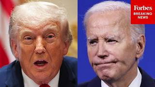 BREAKING: Trump Reacts To Biden Suing DOJ To Block Release Of Interview Recordings