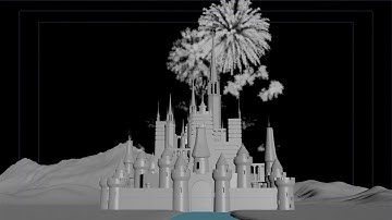 R&D: Disney Fireworks Test -1