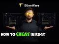 Noob tries Rust Cheats for the first time! (Rust Cheating)
