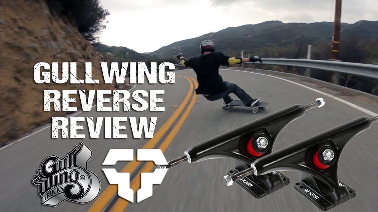 Обзор райдера Gullwing Reverse Longboard Trucks — Tactics