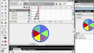 Flash Tutorial 9 Spin Wheel For a Board Game.avi