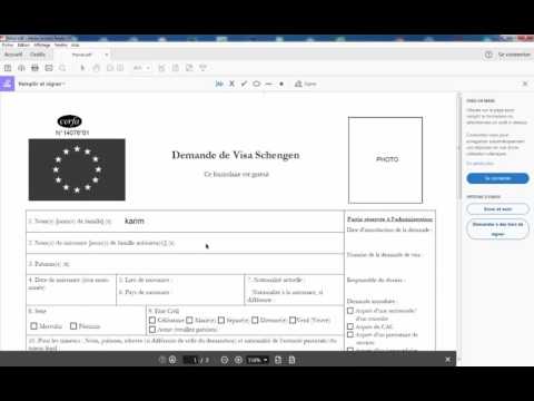 Comment remplir un formulaire au format pdf sur ordinateur