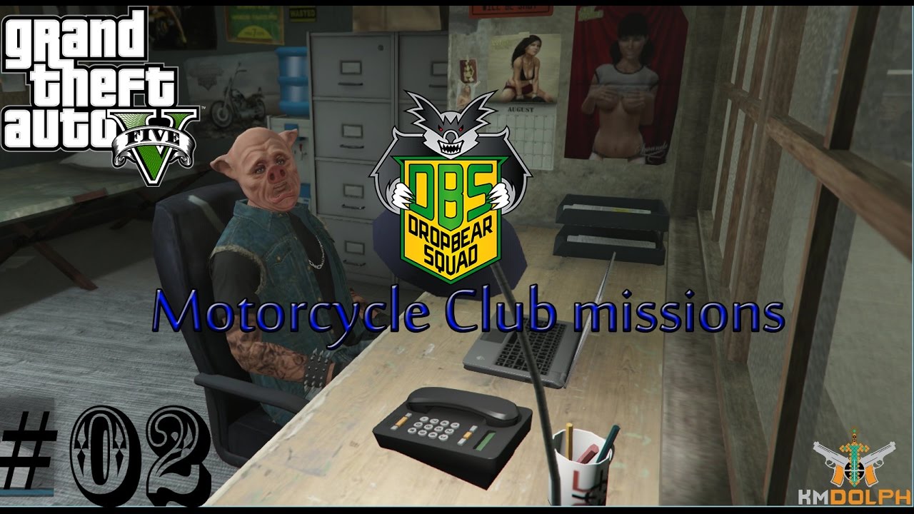 GTA5 Motorcycle Club Episode 2 YouTube