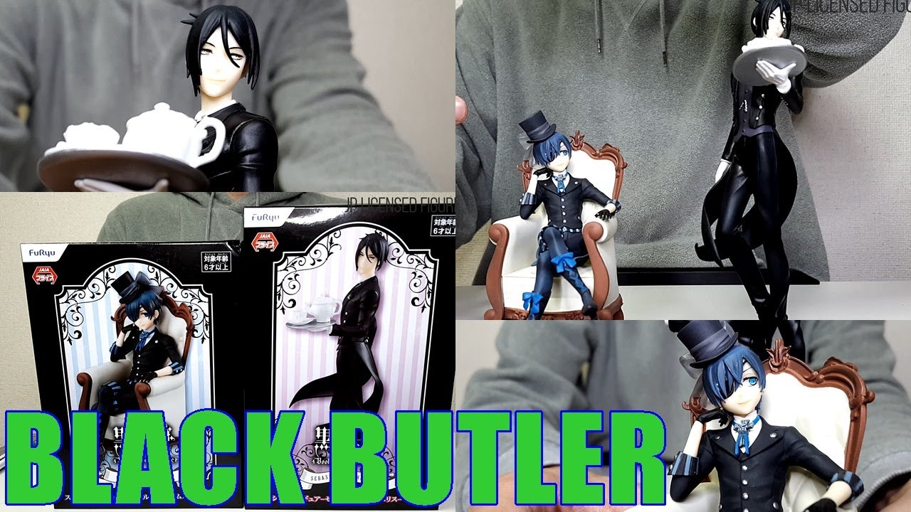 Download Ciel Sebastian Special Figure Black Butler Furyu Unboxing Youtube Free HD Wallpaper Ciel Sebastian Special Figure Black Butler Furyu Unboxing Youtube HD