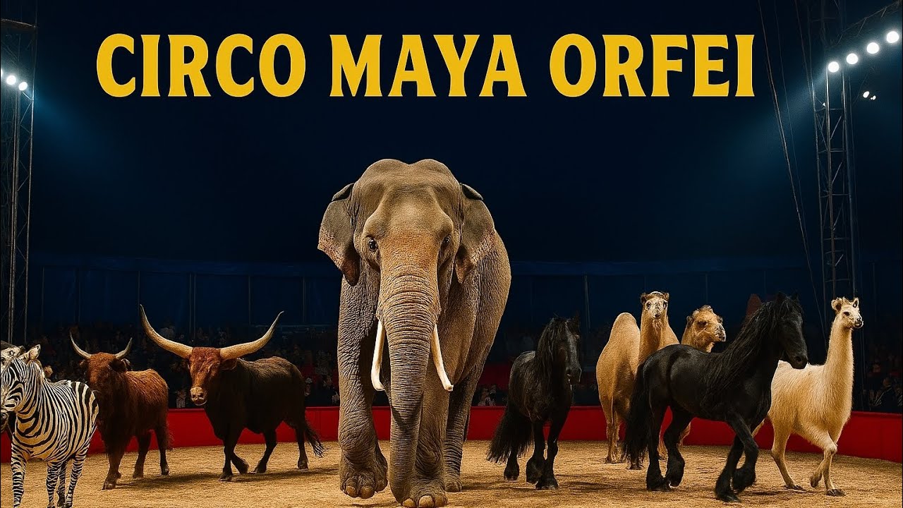 SPETTACOLO CIRCO MAYA ORFEI PER LA 1 VOLTA A RAGUSA E SICILIA 