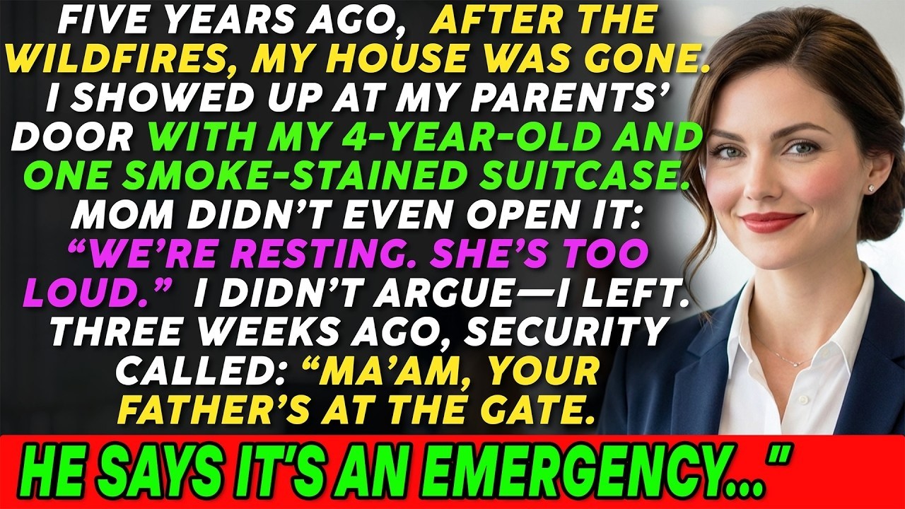 My Parents Refused To Watch My 4 Year Old Daughter After Our House Burned—Then Dad Knocked Years Lat