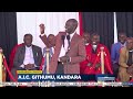 Muranga County Says Two Term To President William Ruto