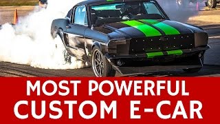 Fastest Custom-Made Electric Muscle Car: Zombie 222 by Bloodshed Motors