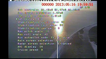 RVOSD settings for RVjet.avi