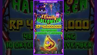 Rayakan Halloweenmu dengan game eksklusif Fruity Halloween hanya di ALEXAVEGAS ✨💫