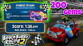 Viaduct Vroom 🏎️| 200💎Gems Prize✨| Rally Pro🛡️+ McSkelly👻| Beach Buggy Racing 2 🏖🏁| BB Racing 2 screenshot 5