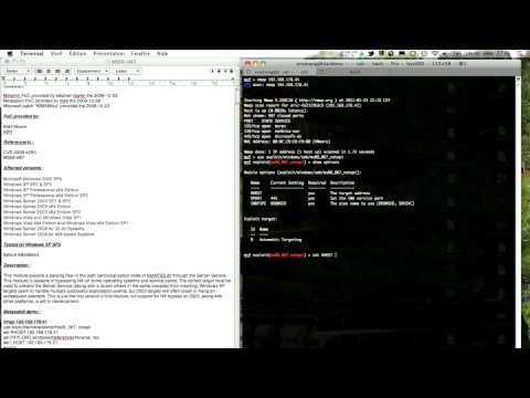 MS08-067 : Microsoft Server Service Relative Path Stack Corruption