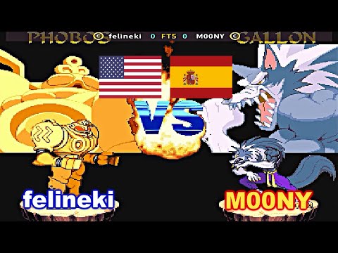 Vampire Hunter - darkstalkers' revenge - felineki vs M00NY FT5
