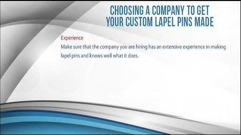 Custom Lapel Pins Makers