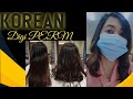 Korean Digital Perm How Its Done l Hair Transformation