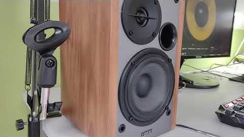 Edifier R1280t extreme bass test