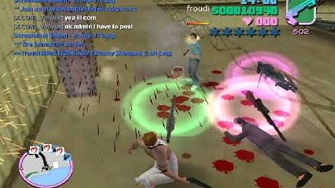 Froudi Use Hacks In GTA-VCMP [Battlefield server] Part 1/6