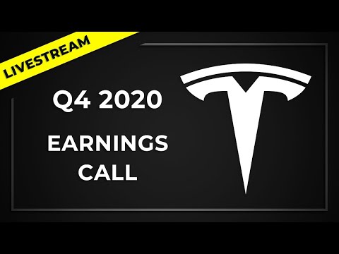 Tesla Q4-20 Earnings Call + Reaction/Analysis (TSLA)