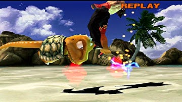 Tekken 3: 3x CPU VS CPU Team Battle Mode [Hard] Part #6 - PSX PS1 Duckstation [Subwoofer Gameplays!]