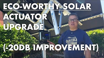 Eco-Worthy Quiet Linear Actuator Upgrade for solar tracker