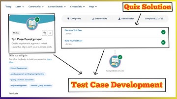 Test Case Development | Salesforce Trailhead | Quiz Solution