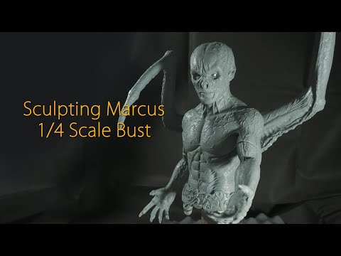 Sculpting Marcus 1/4