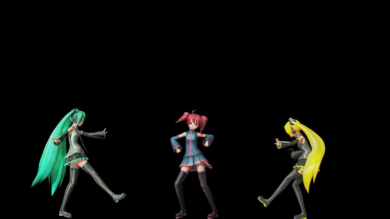 DL] MMD HOLOGRAM READY HD 60FPS - 驫麤～とりぷるばか～ / Triple