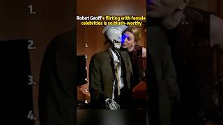 Robot Geoff's flirting with female celebrities is so blush-worthy ! #geoff#craigfergusonshow#celebr
