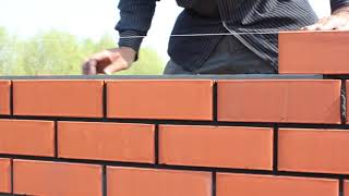 Hướng dẫn xây tường gạch mạch đẹp không cần trát