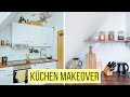 DIY Küchen Makeover | mieterfreundliche Renovierung - kostengünstige Küchen Transformation