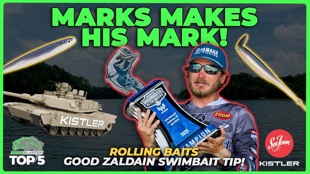 Rolling baits, Couple good tips, 1 rod length? Top 5 in Bass Fishing Ep108!