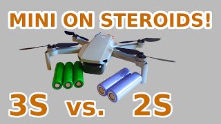 Simplest Mavic Mini 3S battery mod (Is it worth it?)