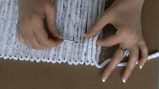 How to make a knitting loom. Save money and make your own. 