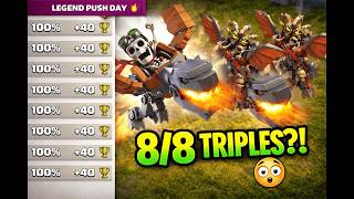 8 TH18 Attacks… 8 Perfect Triples 😳🔥