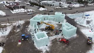 Saranac Lake Winter Carnival Ice Palace 2024