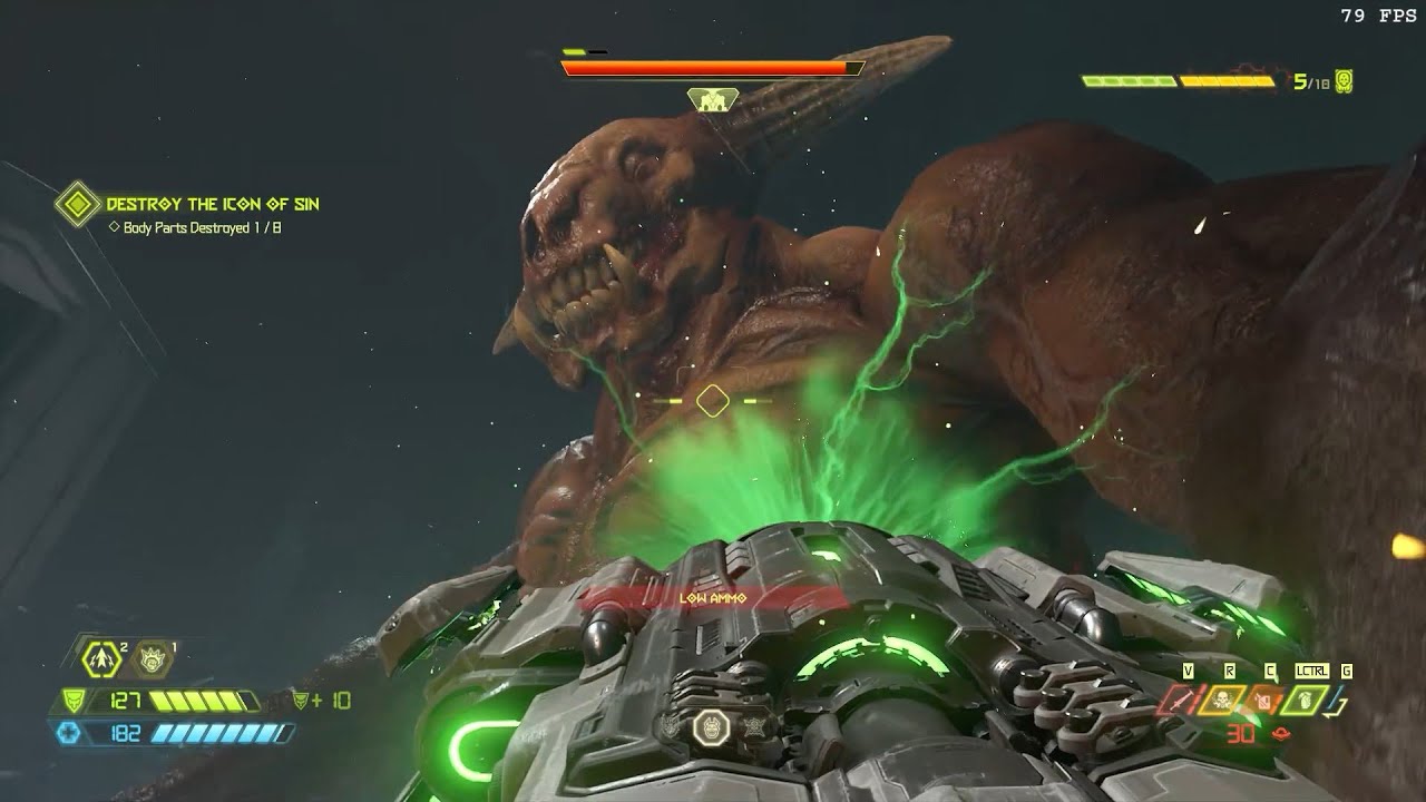 Doom Eternal Nightmare Khan Maykr Final Sin Final Boss Youtube