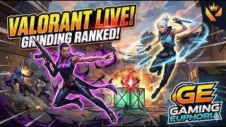 😎 Chill VALORANT Stream | Queue Up & Hang Out | Gaming Euphoria #valorant #valorantindia
