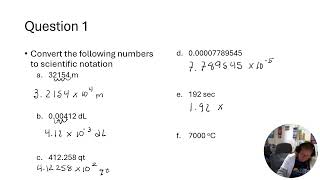 Skill Builder Scientific Notation - YouTube