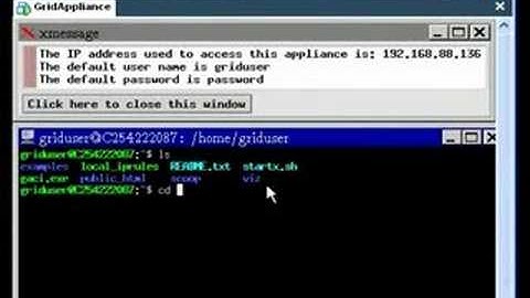 SCOOP Grid Appliance Tutorial